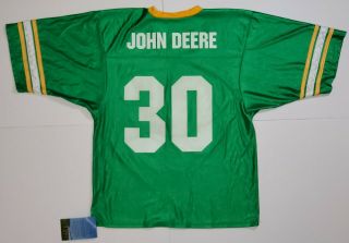 Nwt John Deere 30 Series Football Jersey Xl Limited Edition Oversized