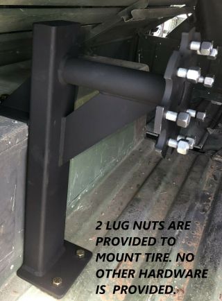 Military Humvee Spare Tire Carrier Mount - (bed Mounted) M998 H - 1 Hummer