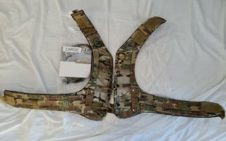 Crye Precision Avs Plate Carrier Harness - Large,  Multicam,  Uksf,  Sas,  Armour