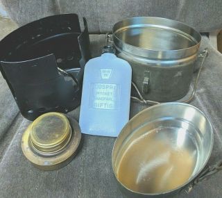 Surplus " Storage Only " Swedish Army Mess Kit Stainless Steel Retirement