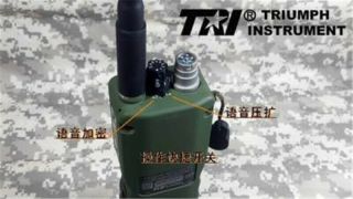 US Stock TRI AN/PRC 152 Multiband 12.  6V 10W Handheld Radio MBITR Alu Shell 6