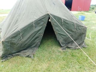 Military Surplus 5 Man M1950 Arctic Tent 13x13 Camping Army,  Liner M - 1950 Hunting