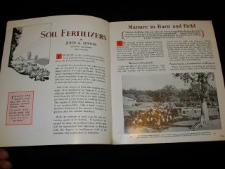 1938 John Deere Soil Fertilizer Brochure Potato Planter Beet Drill 4 - B Plow 2