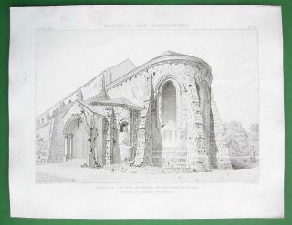 Architecture 2 Prints : Paris Montmartre Church Of Saint Peter View & Details