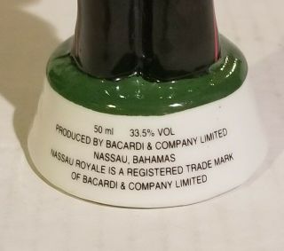 Nassau Royal Decanter Liqueur Of The Bahama Islands Bahamian Policeman 7 1/2 