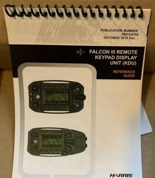 Harris Falcon III Remote Keypad Display PRC 152 KDU 3