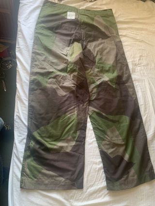 WW2 Camouflage Windproof Trousers British Army 1943 SAS 3