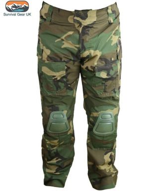 Gen2 Dpm Spec Ops Military Combat Trousers With Knee Pad Airsoft (s - 2xl)