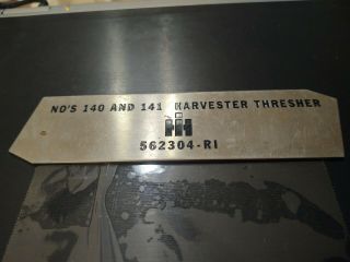 Ih International Harvester Thresher Cylinder Sheave For The 140 And 141 Combine