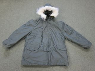 Usaf Issue N - 3b Extreme Cold Weather Parka Xl 1996 Nos Unissued