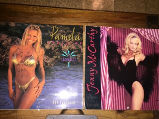 Pam Anderson Jenny Mccarthy Calendars 1996 Playboy Poster Anna Nicole Smith Dvd