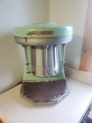 Vintage Jadeite Multimixer Model 9b 5 Head Spindle Milkshake Mixer Prince Castle