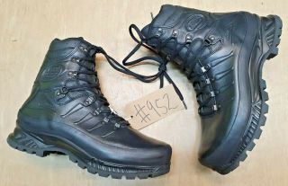 Meindl German Army Sf Issue Black Leather Goretex Combat Boots Size 11 Uk