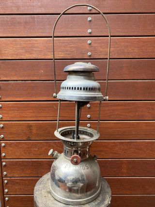 Old Optimus 300 Kerosene Pressure Lantern Lamp - Made In Sweden - Barn Find