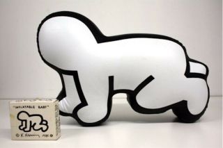 Keith Haring " Inflatable Baby " (1985) Inflatable Vinyl Multiple From Pop Shop