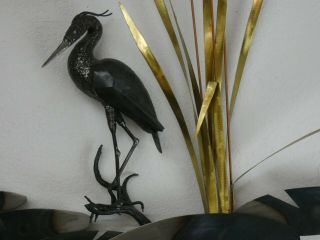 Great Blue Heron Wall Sculpture by Bill Matheson in 2