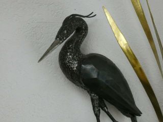 Great Blue Heron Wall Sculpture by Bill Matheson in 3