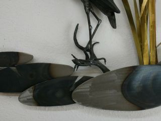 Great Blue Heron Wall Sculpture by Bill Matheson in 5