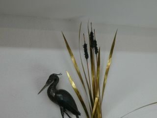 Great Blue Heron Wall Sculpture by Bill Matheson in 6