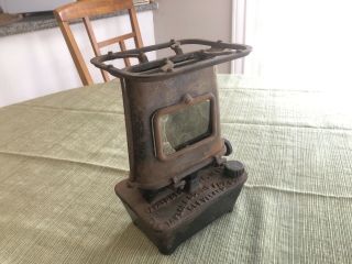 Antique 1898 Cast Iron Railroad Camp Stove Summer Girl No 1 By Taylor & Boggis