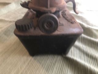 Antique 1898 Cast Iron Railroad CAMP STOVE Summer Girl No 1 by Taylor & Boggis 3