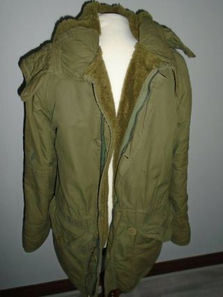 British Army Middle Parka Vintage Size 4 Issue