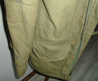 BRITISH ARMY MIDDLE PARKA VINTAGE SIZE 4 ISSUE 3