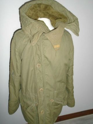 BRITISH ARMY MIDDLE PARKA VINTAGE SIZE 4 ISSUE 5