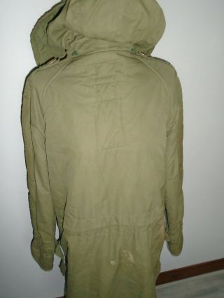 BRITISH ARMY MIDDLE PARKA VINTAGE SIZE 4 ISSUE 6