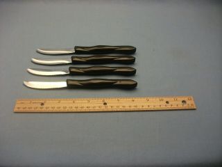 Set Of 4 Cutco 1759 Table Knife Classic Handle Dd Edge C Pics