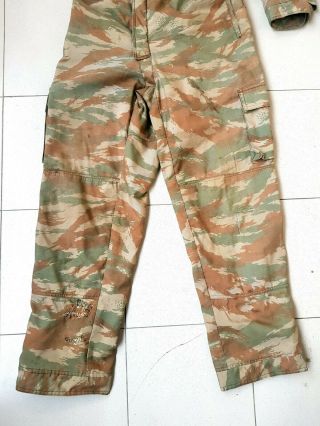 Bosnian Serb Army Green tiger stripe camouflage coverall Serbia Serbian jumpsuit 2