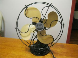 Vintage Emerson Oscillating Electric Fan Model 2250,  1934,  Looks And