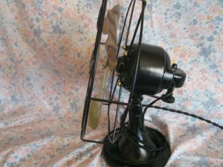 Vintage Emerson Oscillating Electric Fan Model 2250,  1934,  Looks and 3