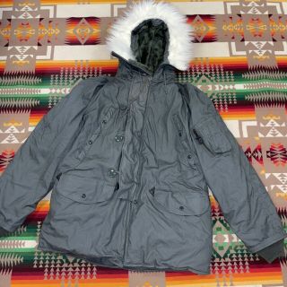Usaf N - 3b Extreme Cold Weather Parka Medium Hooded 8415 - 00 - 375 - 1672