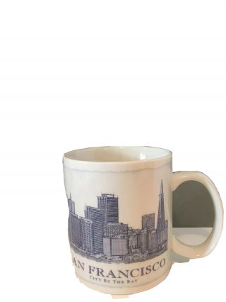2010 Starbucks Mug San Francisco City By The Bay Architecture Skyline Coffee Cup