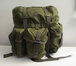 Vintage Us Army Usmc Alice Lc - 1 Field Combat Pack Backpack Vietnam Era Nos