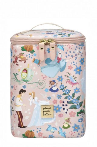 2020 Petunia Pickle Bottom Disney Cinderella Princess Cooler Lunch Box Bag