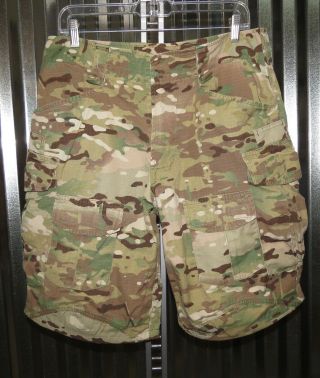 Crye Precision G3 Field Pants Made Into Shorts Size 34 Multicam Socom