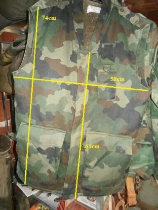 Serbian Army M - 93 Camouflage Vest