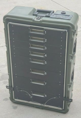 Military Hardigg/pelican 472 Heavy - Duty Equipment Case Medical Supply Chest