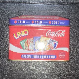 Uno Special Edition Coca Cola Cards Pin Up Girls Featured