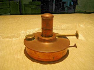 Antique Copper Percolator Coffee Pot 1907,  Landers Frary & Clark Universal N.  009 3