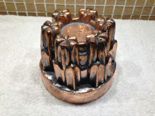 Antique Victoran Copper Jelly Cake Mold By Benham & Froud Gothic Design 364 2