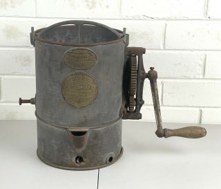 Rare 1922 Henry Berry & Co Morton’s Patent Galvanised Iron Ice Cream Maker