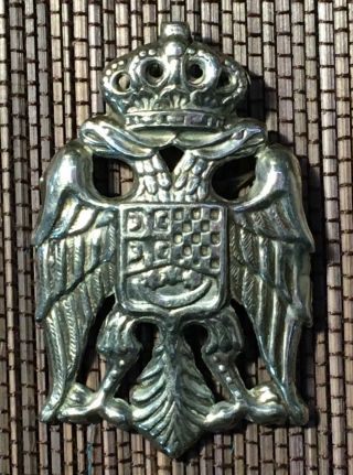 Chetnik Cockade Kingdom Of Yugoslavia Badge