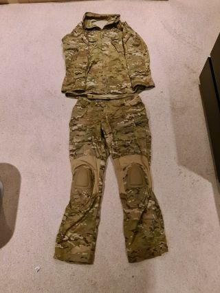 Crye Precision Multicam Field Shirt & Gen 2 Trousers With Pads.  Uksf Marines Sas