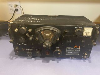 Wells Gardner Signal Corps Usarmy Radio Receiver Bc - 348 - Q Us Army Receiver Radio