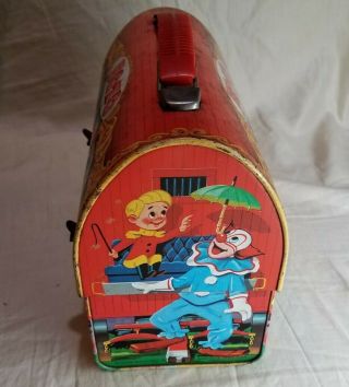 1963 BOZO The Clown Domed Lunchbox Alladin Vintage 3