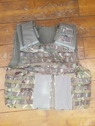 British Army Osprey Mk4 Mtp Body Armour Cover Vest 190/108 Grade 1 No3