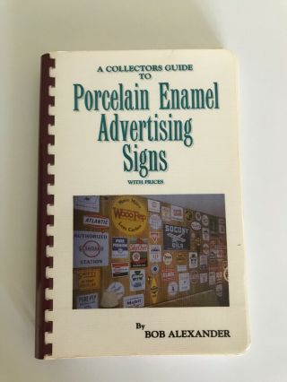 Porcelain Enamel Advertising Sign Book